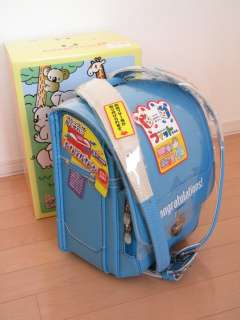 New Japanese school backpack RANDOSERU in light blue color  