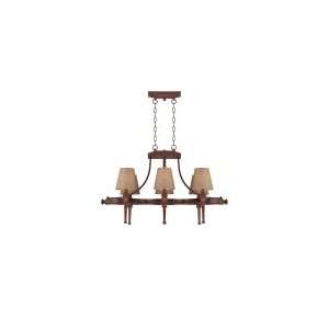   4393 6 91 Richfield 6 Light Island Light in Sunset Bronze 1 4393 6 91