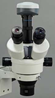 2X 270X Trinocular Stereo Zoom Microscope+ 9MP Camera Dual Bar Boom 