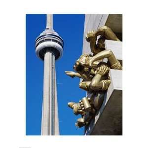  CN Tower, Toronto, Ontario, Canada Poster (18.00 x 24.00 