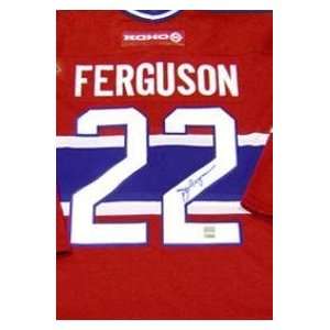 John Ferguson Autographed Hockey Jersey (Montreal Canadiens)