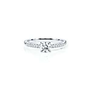  Helzberg Diamonds   14kt White Gold 1/5ct TW Round Diamond 