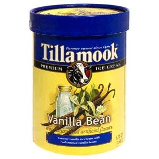   10 per oz tillamook premium ice cream vanilla bean 1 75 qt frozen