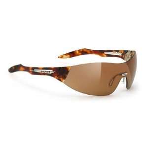 Rudy Project Sportmask Sunglasses   Turtle Gloss Frame   Laser Brown 