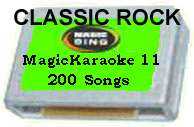 BRAND NEW MAGIC SING Karaoke MIC ROCK Chip W/SONGLIST  