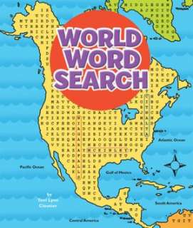   NOBLE  World Word Search by Toni Lynn Cloutier, Sterling  Paperback