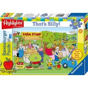  Highlights Farm Stand 60 Piece Puzzle Toys & Games