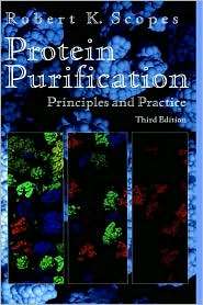 Protein Purification, (0387940723), R. K. Scopes, Textbooks   Barnes 