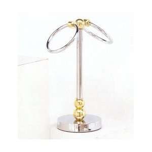  Allied Brass Accessories BL 53 2 Ring Guest Towel Holder 
