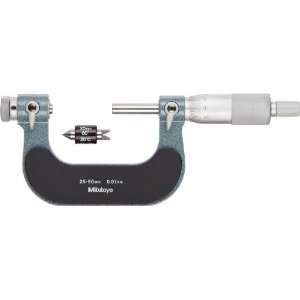  126 127 Screw Thread Micrometer, Interchangeable Anvil Spindle 