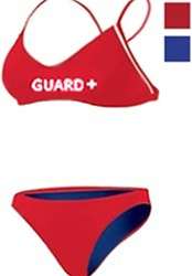 Lifeguard Swimsuit Polyester Women Team Bikini Swimwear  