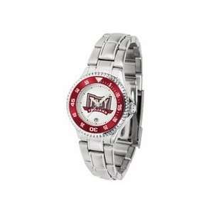  Troy State Trojans Competitor Ladies Watch with Steel Band 