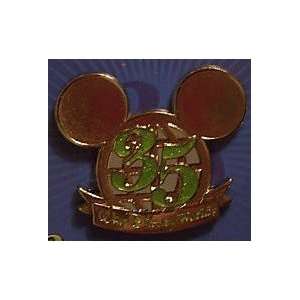  Disney 35th Anniversary Logo Nickel Finish Walt Disney 