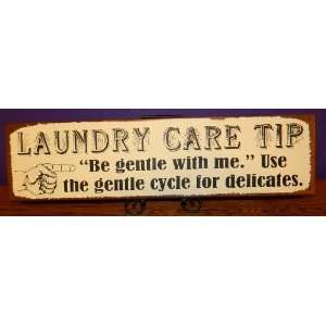   Sign   Laundry Care Tips Country Western Home Decor 
