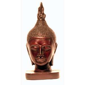  Buddha Head Ou Tong Style   5.5 Resin
