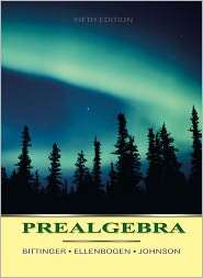 Prealgebra, (0321456025), Marvin L. Bittinger, Textbooks   Barnes 