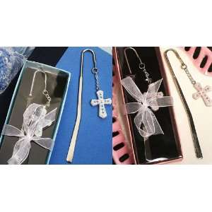  New Style Cross Bookmark   Pink or Blue