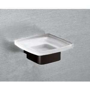  Gedy 5411 M4 Wall Mounted Frosted Glass Soap Dish with 