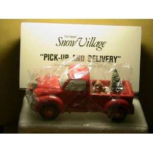   Village PICK UP AND DELIVERY Handpainted Ceramic Accessory #5454 2