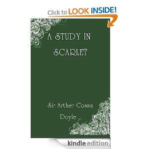 STUDY IN SCARLET A. Conan Doyle  Kindle Store