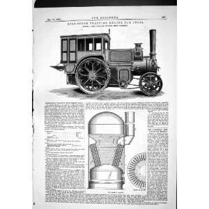 1885 ENGINEERING HIGH SPEED TRACTION ENGINE INDIA McLAREN 