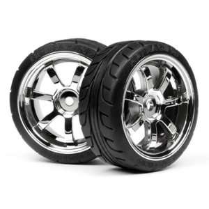   4738 Mounted T Grip Tire 26mm Rays 57S PRO Wheel Chrome Toys & Games