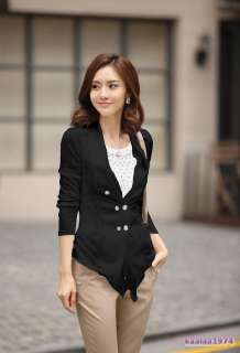 White New Fashion Chic Trendy korea Womens Boho Blazer Jacket AU sz S 