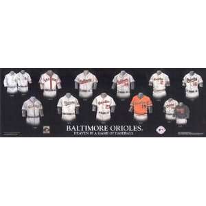  5x15 MLB Baltimore Orioles Plaque