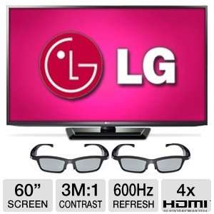  LG 60 Class Plasma 3D HDTV Bundle Electronics