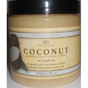  Asquith & Somerset Coconut Exfoliating Sugar Scrub 17 Fl 
