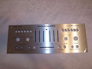 Marantz 1250 Integrated Amplifer Face Plate Parts  