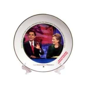  The 2008 Democratic Primaries Collectors Plate Case Pack 