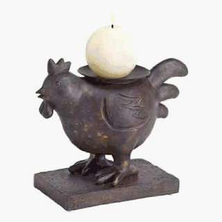 DD Discounts 363950 Rusty Rooster Candleholder  Pack of 7  