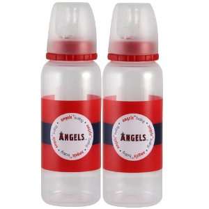  MLB Los Angeles Angels of Anaheim 2 Pack Baby Bottle Set 