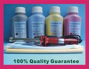 4x Toner Refill For HP CP1215 CP1515 CM1312 CB540A 543A  