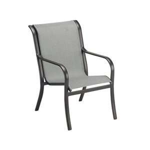  Woodard 2UH401 48 52D Pacific Sling Outdoor Dining Chair 