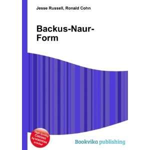  Backus Naur Form Ronald Cohn Jesse Russell Books