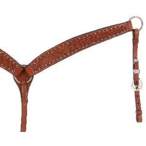  Cowboy Crystals Collection Breast Collar with Basket 