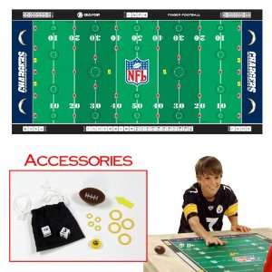   Mat   Chargers   Toys Games Finger Football NFL AFC 