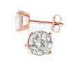 14k rose gold stud earrings with 1 0 ct natural diamonds our price $ 