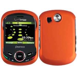  Orange Hard Case Cover for Pantech Jest 2 II TXT8045 8045 