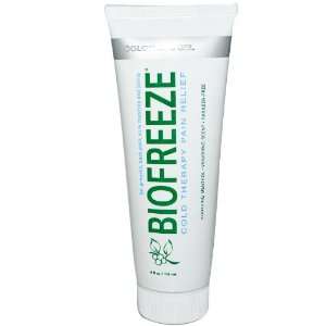  Biofreeze Pain Relieving Gel   New   COLORLESS   4 OZ TUBE 