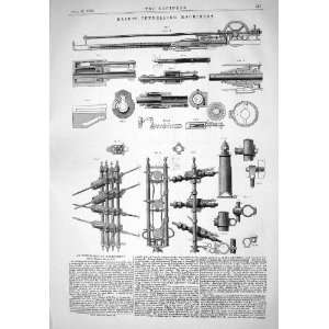  1867 HERMAN HAUPT TUNNELLING MACHINERY ENGINEERING 