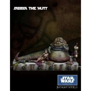  Star Wars Premium Miniatures Jabba The Hutt (72mm) Toys & Games
