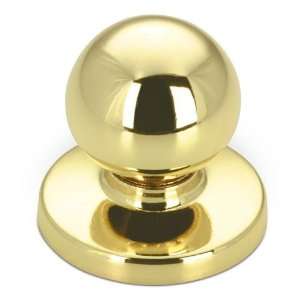  Eclectic expression   1 1/4 diameter knob in brass