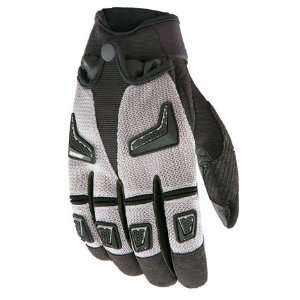   Hybrid Mens Motorcycle Gloves Gunmetal/Black Extra Large XL 1056 7605