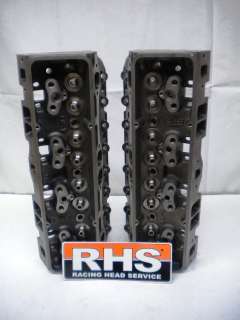   12402 Iron Heads pair 67cc chamb 170cc inlet run Straight plugs  