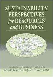 Sustainability Perspectives for Resources and Business, (1574440586 