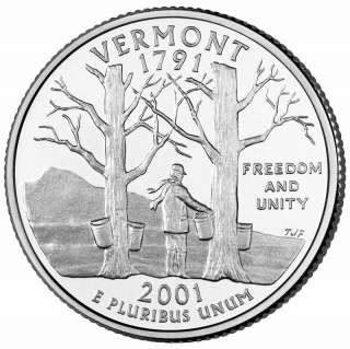 Vermont 25¢ VT Quarter Cut Coin Charm Necklace Maple Syrup Green 