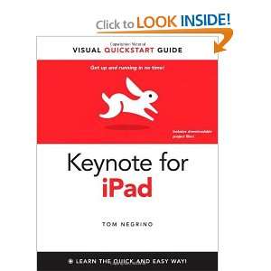  Keynote for iPad Visual QuickStart Guide [Paperback] Tom 